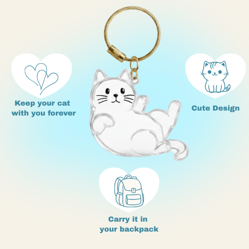 Porte-clés chat Tomy 